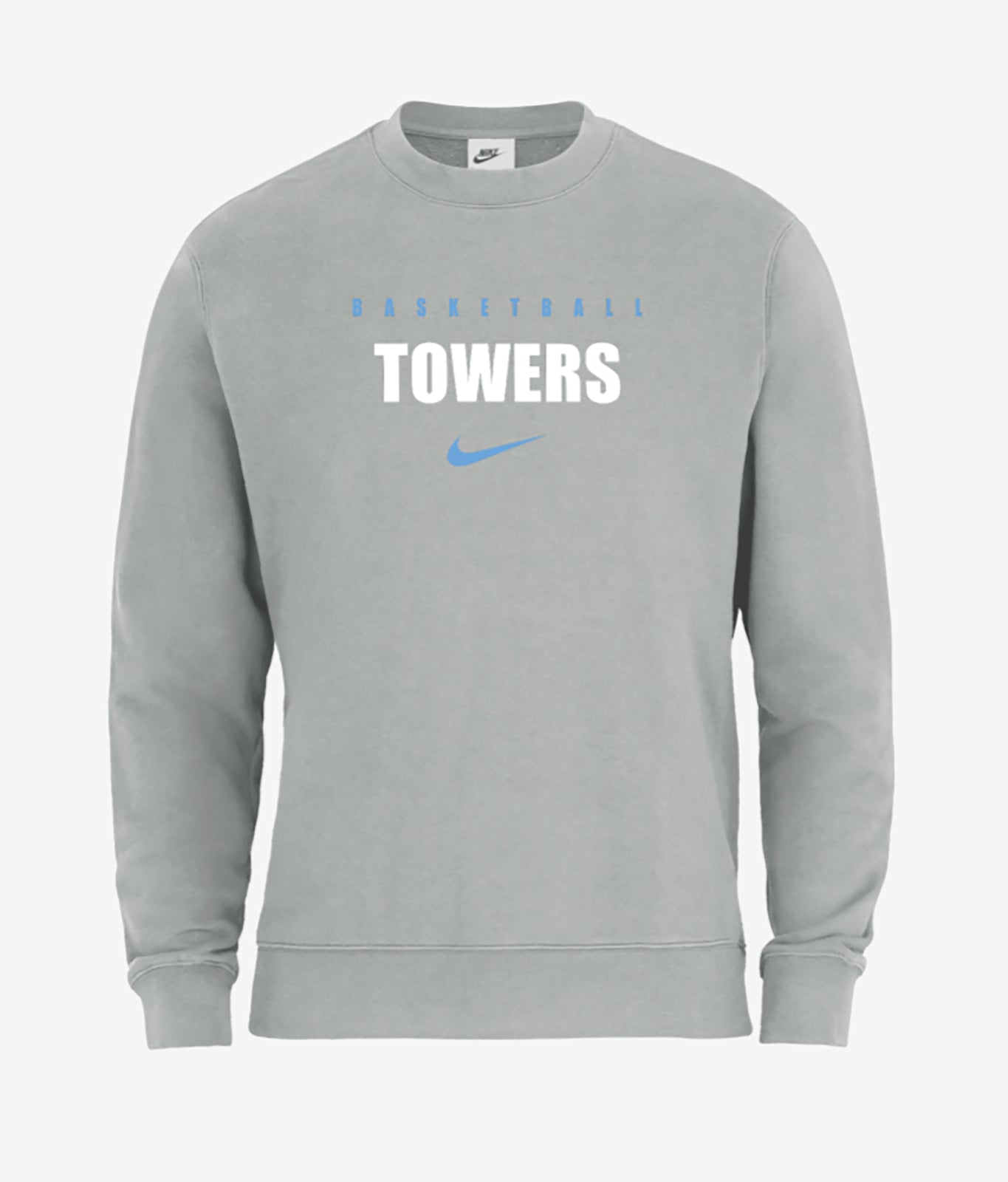 Sweatshirt Towers x Nike "Basketball Towers" Grau