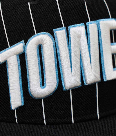 Snapback "Towers Stripes" Schwarz