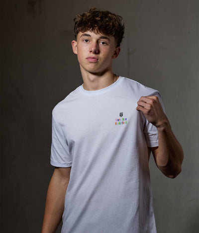 T-Shirt „Colorful Towers“ (Regular Fit)