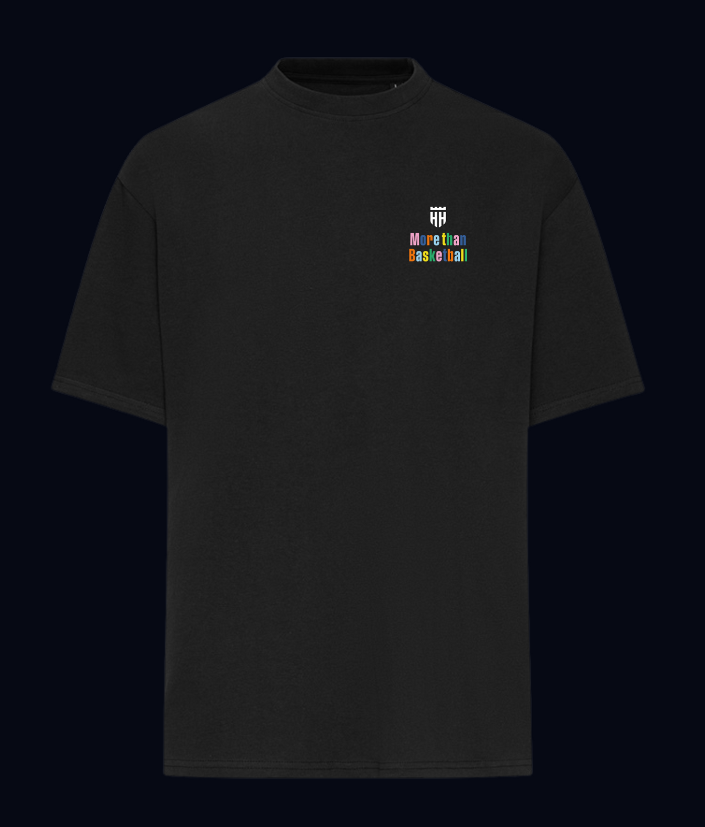 T-Shirt „Colorful Towers“ (Oversized Fit)