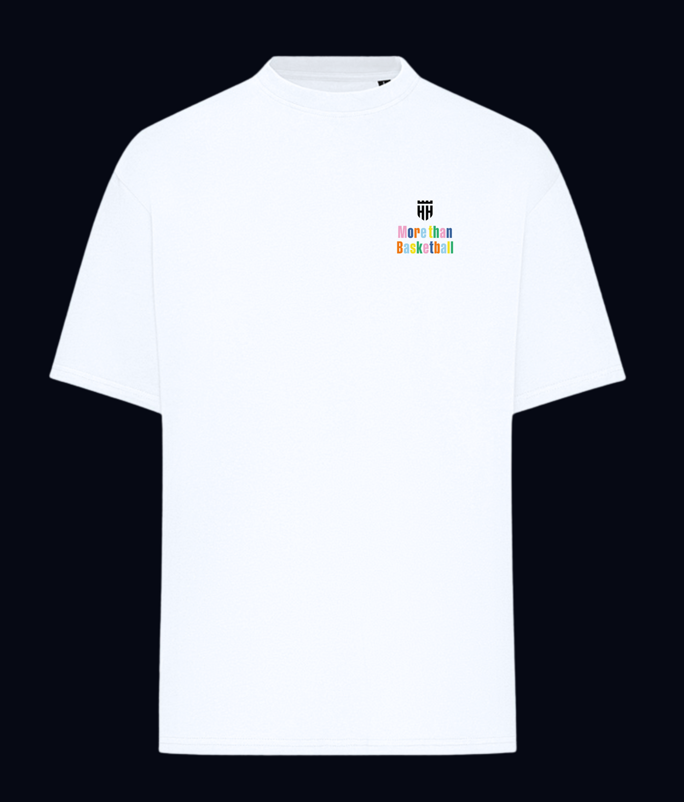 T-Shirt „Colorful Towers“ (Oversized Fit)