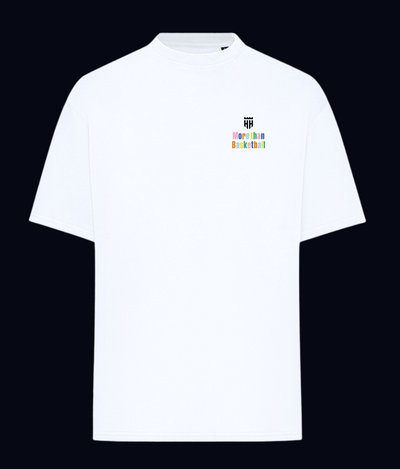 T-Shirt „Colorful Towers“ (Oversized Fit)