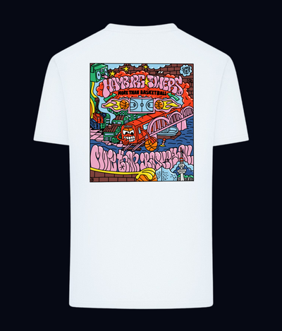 T-Shirt „Colorful Towers“ (Regular Fit)