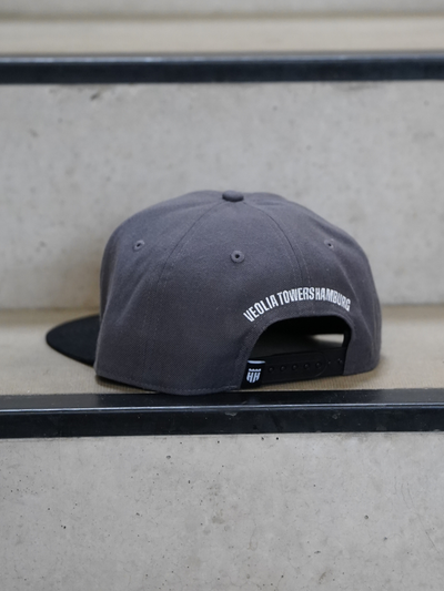 Towers Snapback - "Wappen Grau" - Erwachsene