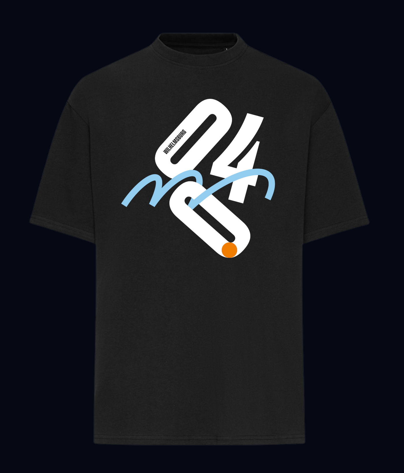 T-Shirt - 040 - Hamburg Calling – Oversized Fit