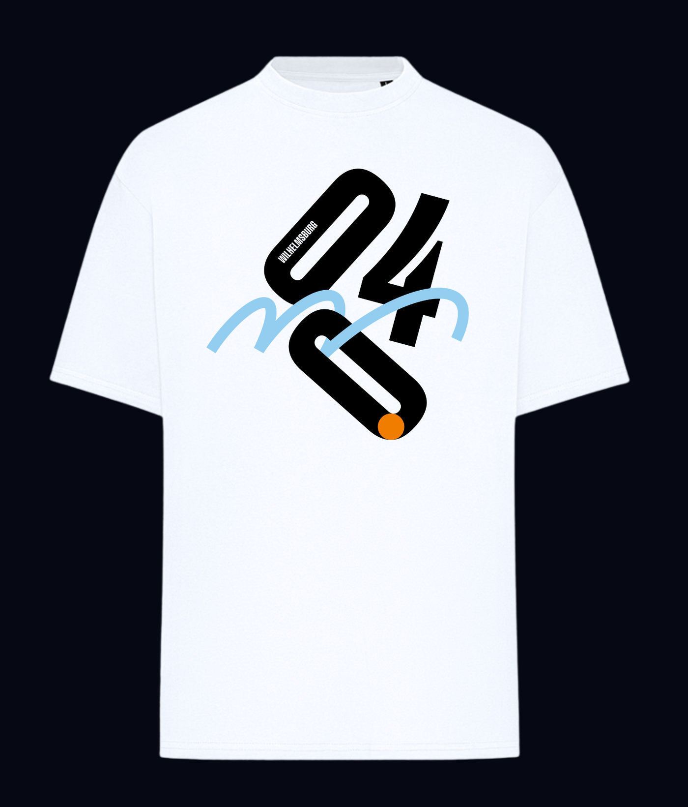 T-Shirt - 040 - Hamburg Calling – Oversized Fit