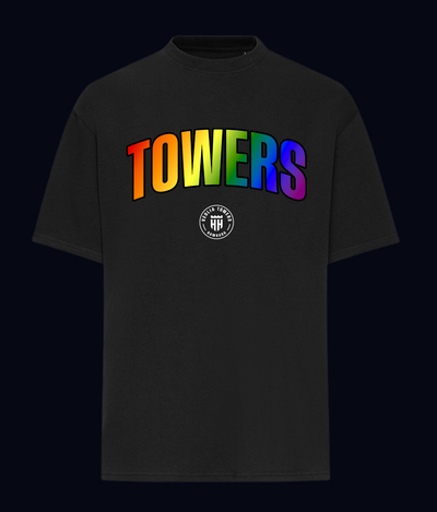 T-Shirt - TOWERS (Regenbogen Edition) – Oversized Fit