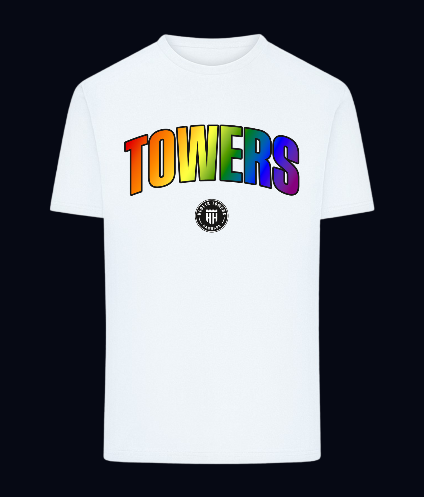 T-Shirt - TOWERS (Regenbogen Edition) – Regular Fit
