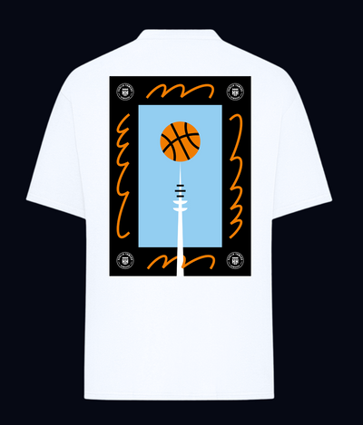 T-Shirt - Spinning Fernsehturm - Oversize Fit