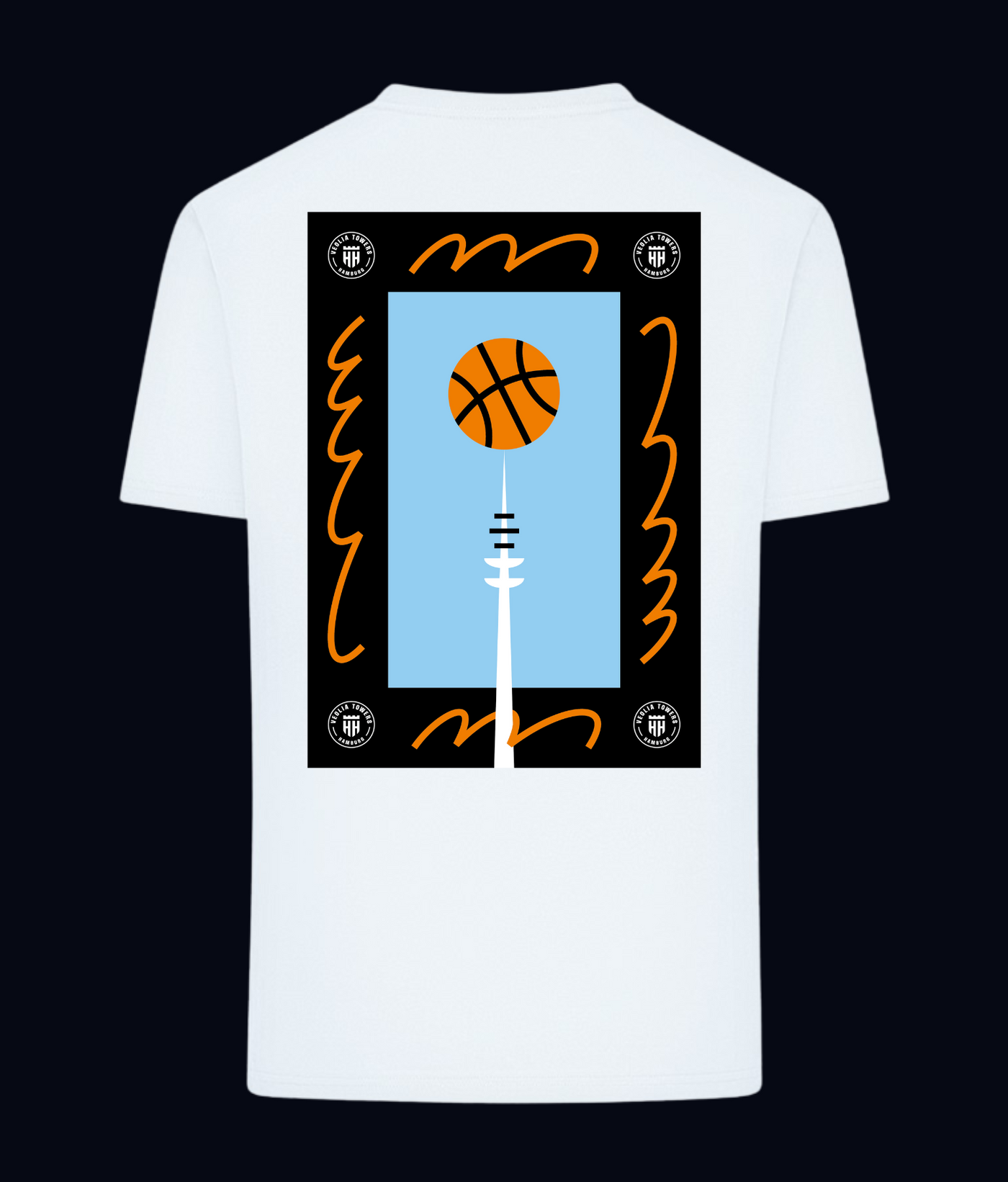 T-Shirt - Spinning Fernsehturm - Regular Fit