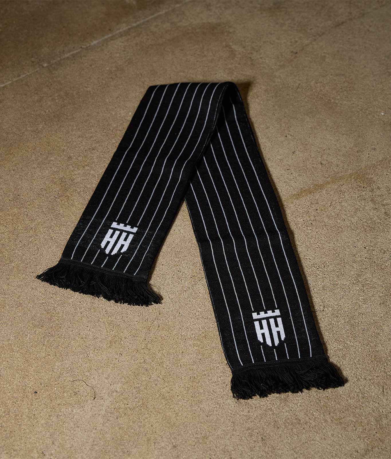 Fanschal "Stripes" Schwarz