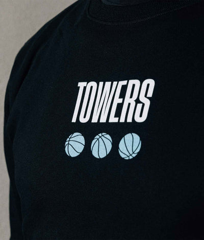 Pullover "Towers for three" Schwarz