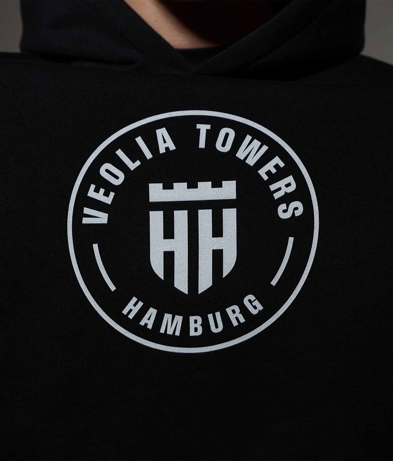 Hoodie "Logo" Schwarz