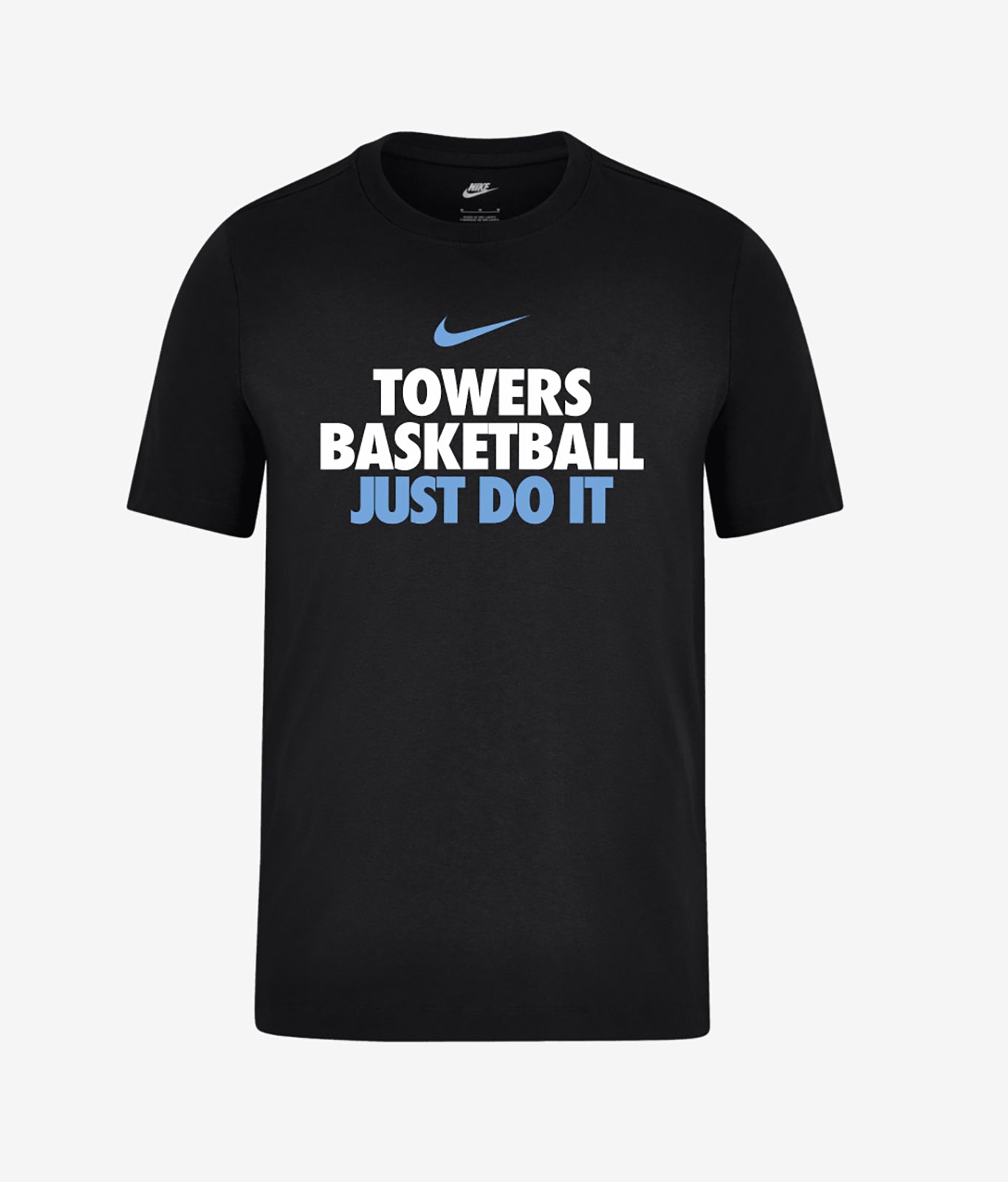 Kids T-Shirt Towers x Nike "Towers Basketball – Just Do It" Schwarz