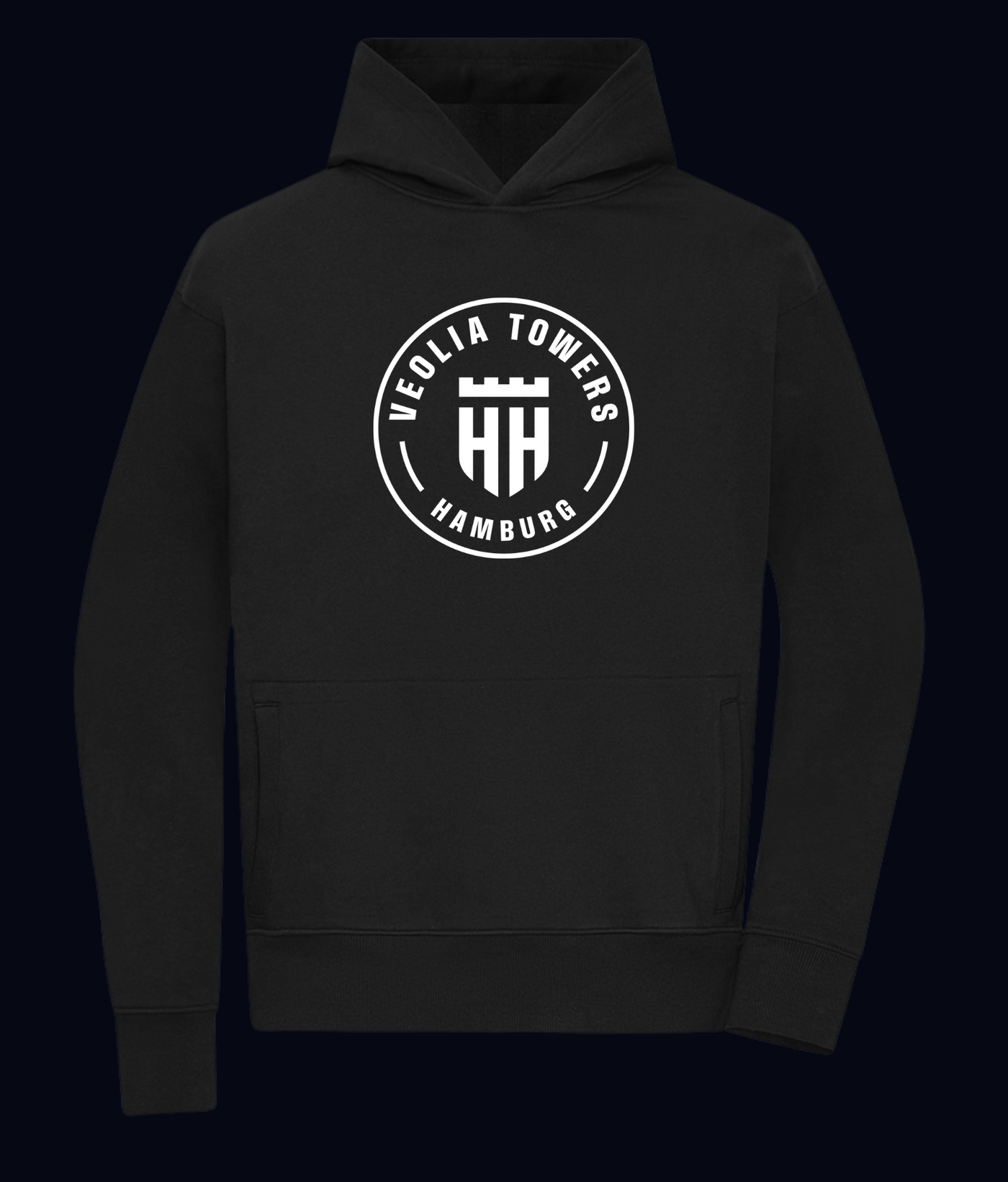 Hoodie "Logo" Schwarz
