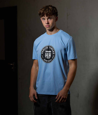 T-Shirt "Logo" Blau