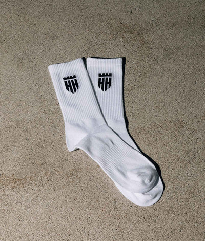 Socken "Towers" Weiß (Zwei Paar)