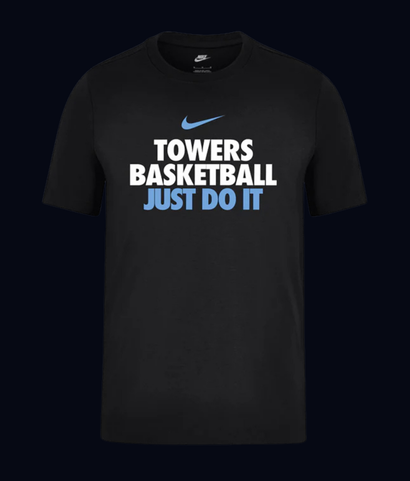 T-Shirt Towers x Nike "Towers Basketball – Just Do It" Schwarz
