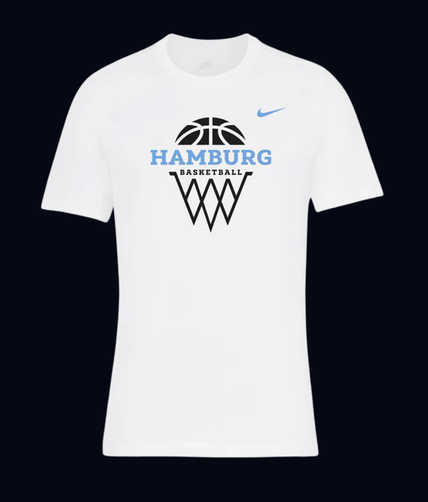 T-Shirt Towers x Nike "Hamburg Basketball" Weiß